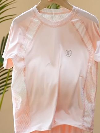 夏季给女儿入手这套速干套装吧,上身有型,面料轻薄透气不闷汗 夏季给女儿入手这套速干套装吧,上身有型,面料轻薄透气不闷汗#高品质童装 #速干套装