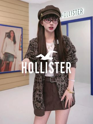不容易变形的针织外套,谁能不爱呀?'KI320-5067' #hollister #小海鸥 #针织开衫 #秋季上新 #ootd穿搭