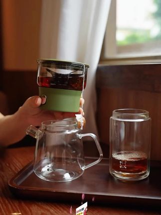 哲品派杯茶水分离男士泡茶专用玻璃杯耐高温防爆家用办公高档送礼#男士泡茶杯 #茶水分离杯 #耐高温玻璃杯 #家用办公杯 #高档礼品杯