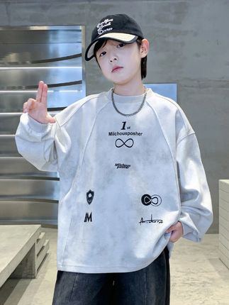 男孩新款打底衫卫衣 尺码(120-170码) 赠送运费险 #骗你生男孩 #男童穿搭