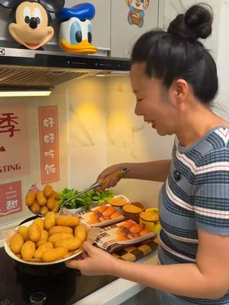 【20/50个】天海藏爆浆红糖糍粑250g/袋夹心糕点油炸小吃火锅店同款
