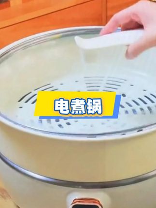 #电煮锅 #蒸煮一体锅 #电炒锅一体 #电炒锅 #家用电煮锅