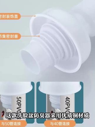 超耐用!洗脸盆专用铜按压弹跳下水管来袭 #耐用面盆管 #铜按压下水管 #弹跳下水管 #简单耐用水管 #铜质下水管