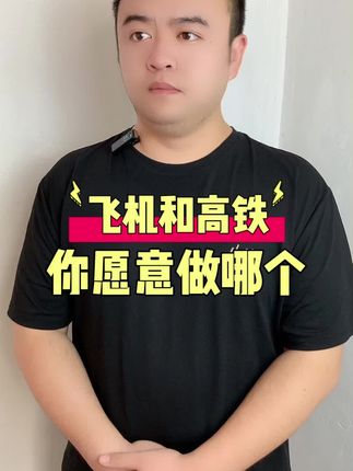 飞机和高铁你愿意坐哪个?#内容过于真实 #飞机 #高铁