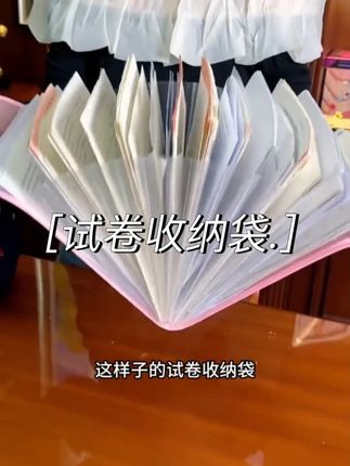 这款试卷收纳神器,再也不担心找不到试卷了#试卷收纳袋  #收纳整理  #学习用品  #开学必备