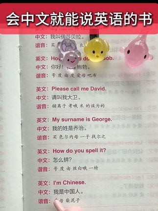会中文就能说英语的书#英语 #英语学习#零基础学英语