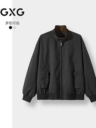 【新品】25年秋季GXG男装新品双色简约立领男士夹克外套#G25D213148 #GXG