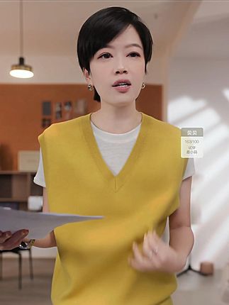 BAYBERYL老贝灰柠背心*V领百搭无袖羊毛秋叠穿针织ZZ #品质女装 #显瘦遮肉 #穿出女人味 #休闲减龄穿搭 #质优价优