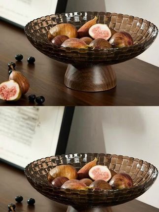 优勤水果盘客厅茶几家用坚果零食盘轻奢高档干果盘精致高颜值沥水#果盘 #干果盘 #优勤水果盘客 #果盘收纳盒 #果盘推荐