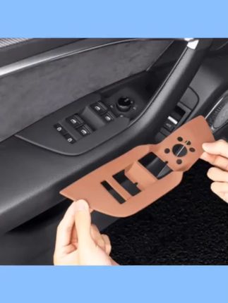 适用奥迪Q5L车门升窗按键面板硅胶垫贴A6LA4L车内饰用品改装配件#汽车内饰改装 #奥迪配件 #车门按键垫 #汽车用品 #车内装饰