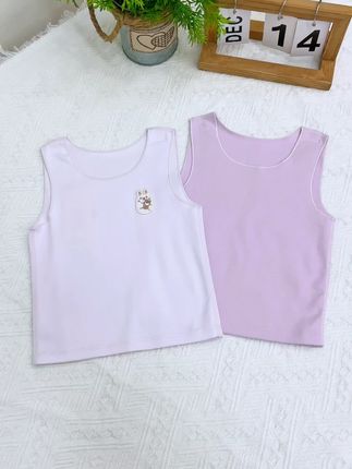 秋冬新款保暖背心,弹力拉架棉,打底也不舒服#面料柔软舒适 #高品质童装 #拉比