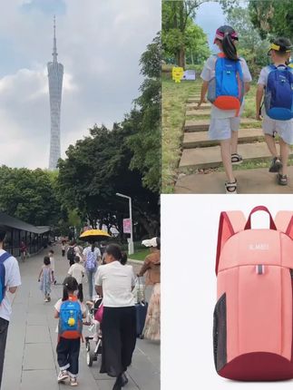 蝶飞箱包小学生双肩包适合春游研学,男女孩都能背,轻便不压肩#双肩包 #学生双肩包 #蝶飞箱包 #书包 #轻便双肩包
