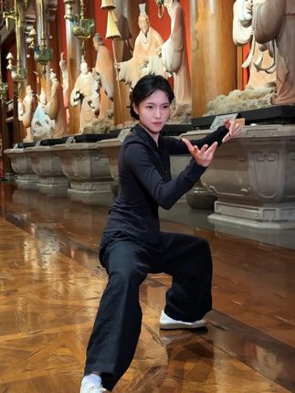 气沉丹田,劲贯四梢 #太极拳 #武术 #中华武术博大精深