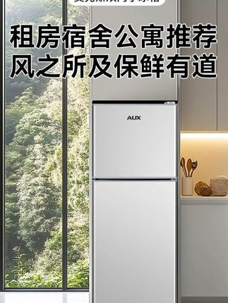 租房党看过来! 奥克斯迷你冰箱实测:净味+省电+冷冻冷藏分区,一人用太香了!#好物推荐🔥 #奥克斯冰箱 #节能 #净味功能 #租房用