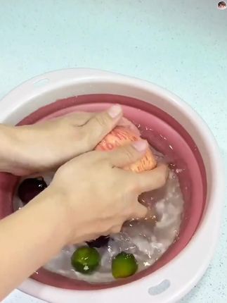 浦司加厚折叠脸盆,便携实用,学生宿舍必备! #加厚便携脸盆 #学生宿舍盆 #家用折叠盆 #伸缩脸盆 #便携脸盆