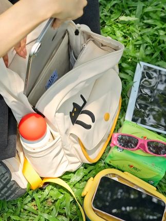 ✅打工人电脑隔层+隐藏防盗袋+充电宝仓 #双肩包 #通勤必备
