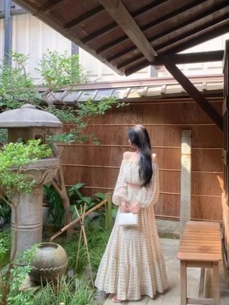 亮丝腰果抽褶上衣半裙套装#显瘦遮肉#小个子女生#通勤搭配#半身裙 #上衣