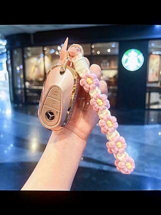 2025款奔驰C260L钥匙套C300L扣C200L壳女士汽车用品E300L包新C级#奔驰钥匙套 #女士用品 #汽车配件 #2025款钥匙套 #奔驰C级