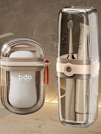 高颜值旅行洗漱收纳杯套装家用透明牙刷盒香皂盒牙刷杯便携式高档#旅行收纳 #洗漱套装 #牙刷盒 #便携式收纳 #高颜值收纳