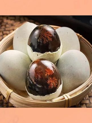 无铅工艺溏心松花皮蛋选用农家鸭蛋口感鲜香嫩滑 #松花皮蛋 #皮蛋 #溏心松花皮蛋 #无铅松花皮蛋 #松花蛋