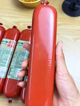 笑口喵寿司火腿400g麻辣烫火锅三明治香肠凉拌手抓饼方腿火腿肠#寿司火腿 #笑口喵火腿 #多样吃法 #火腿肠 #火锅食材