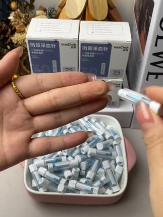 #采血针 #扎手指测血糖 #一次性采血针