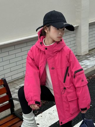 夹棉加厚2025新款洋气中大童派克服儿童女童冬季外套#童装 #防晒衣 #谁穿谁好看系列 #羽绒服 #潮童必备