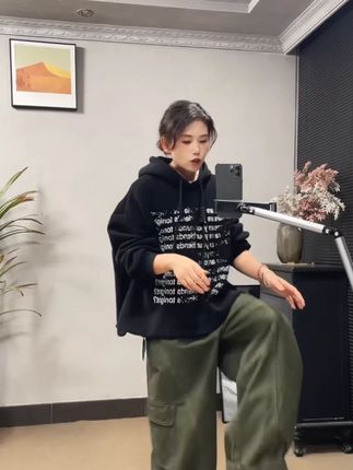 70873秋季阔腿牛仔裤欧美风复古做旧高街宽松设计感潮流美式 #男士穿搭#男裤#男装#百搭裤子#商务休闲