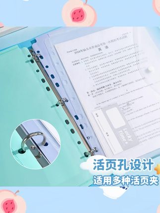 A4试卷收纳神器活页文件收纳册高颜值试卷收纳袋学生用资料册#试卷收纳神器 #学生资料册 #活页收纳册 #高颜值收纳 #A4收纳