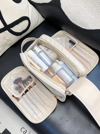 这个化妆包不仅好看,还真的很能装!#化妆包 #化妆包推荐 #大容量化妆包 #化妆包大公开