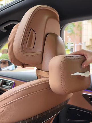 奔驰E300L/GLC300L/C260L/GLE/GLS专用!车载硅胶纸巾包抽纸盒,内饰实用改装好物