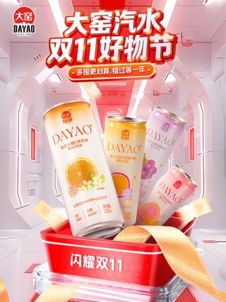 大窑年度大让利!就是库存有限!先到先得!#大窑汽水 #大窑 #大窑嘉宾汽水