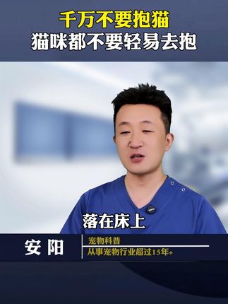 千万不要抱猫咪,不管是自己的还是朋友的 #养猫人 #科学养宠攻略 #猫咪驱虫 #新手养猫 #养猫经验分享