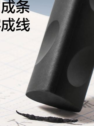 得力纽赛陨石橡皮真集屑2B三角洞洞橡皮擦小学生专用擦字成线干净#橡皮 #得力文具 #集屑橡皮 #小学生用品 #纽赛陨石橡皮