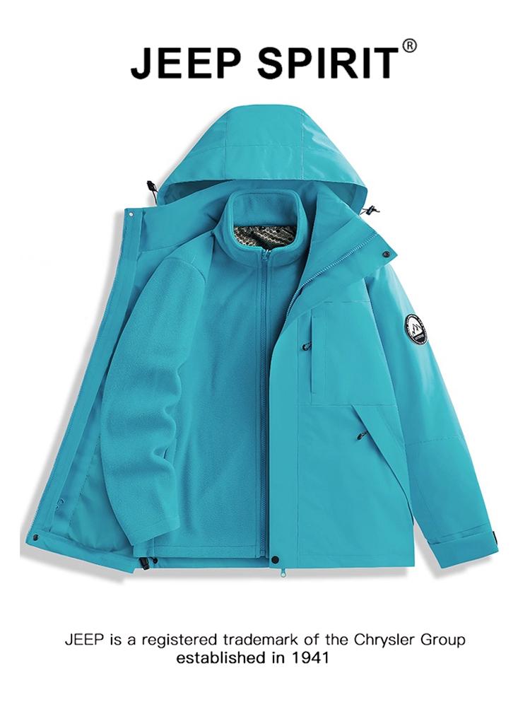 休闲冲锋外套男女秋新款。户外休闲两穿!新款冲锋夹克,男女同款,男士上衣运动风,秋季穿超合适#潮流穿搭 #男装 #冲锋衣 #秋冬穿搭 #户外穿搭