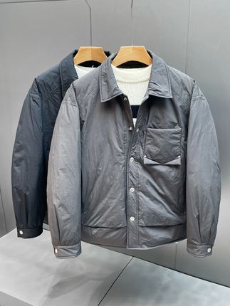 降温了!这款轻便舒适又保暖的鹅绒服可以安排起来了! #品质男装 #秋冬新品 #羽绒服 #羽绒服男款