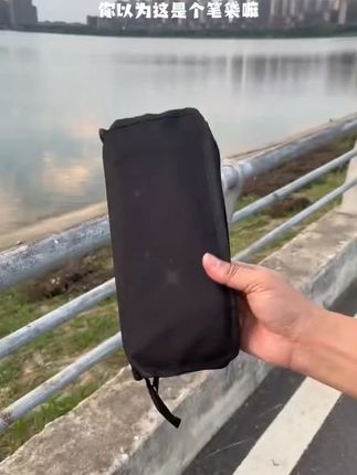 便携折叠凳子户外小马扎超轻手包式笔袋迷你折叠凳超小折叠小凳子