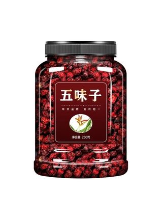 正宗北五味子长白山新鲜正品五味子茶果泡水料自然晾干#五味子 #喝出好气色 #真材实料