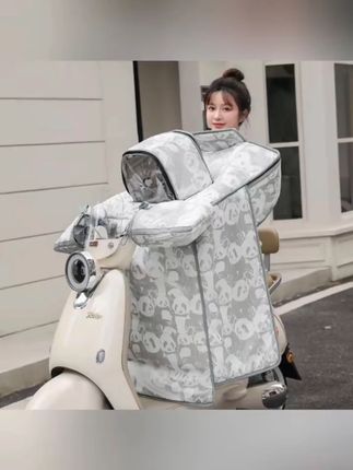 冬季电动车挡风被护肩亲子款加绒加厚防水儿童帽可视电瓶车挡风罩#冬季挡风被 #电动车配件 #亲子款 #加绒加厚 #电瓶车挡风罩