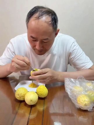 钦蜜9号黄金百香果 新鲜采摘 口感浑厚 香 #百香果 #百香果爆籽 #百香果柠檬蜂蜜水