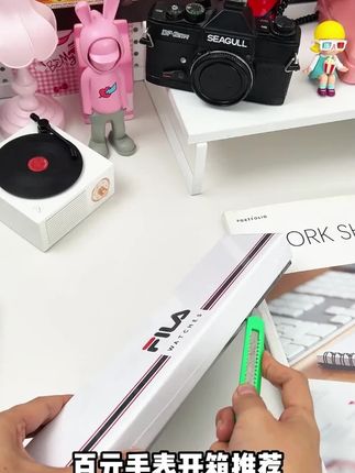 FILA斐乐手表简约防水男百搭学生考试儿童6-12岁上学专用电子表女#FILA手表 #学生手表 #简约防水 #儿童手表 #电子表