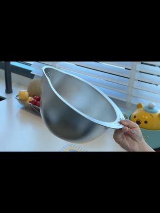 #无限回购的宝藏单品 二合一沥水篮真的太实用了,焯水沥水都没问题,洗菜洗水果也可以#沥水篮 #沥水盆 #好物推荐 #洗菜盆
