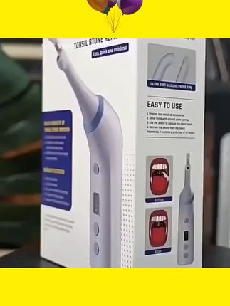 扁桃体结石去除工具隐窝冲洗器喉咙可视口腔清除电动取出挖吸取器#扁桃体结石去除工具 #口腔护理 #好物推荐
