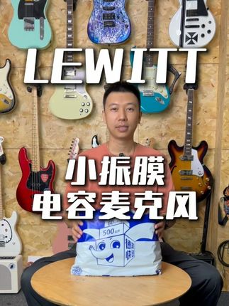 LEWITT来维特LCT140 air 小振膜乐器录音专用电容麦