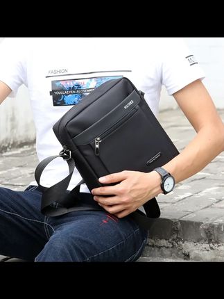 新款斜挎包背包单肩包男士韩版休闲防水牛津布包旅行商务挎包小包#包包 #斜挎包 #男士斜挎包 #休闲包 #商务挎包