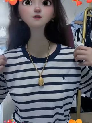 高级感慵懒风长袖t恤条纹上衣女2025年秋季薄款防晒内搭打底上衣#打底上衣 #打底上衣推荐 #长袖t恤 #长袖t恤推荐 #慵懒风长袖