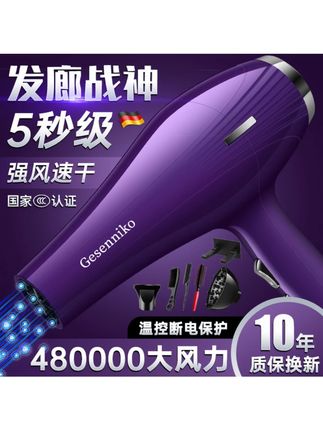 吹风机大功率5000理发店专用3800家用大风力9900负离子发廊速干W #大功率吹风机 #5000W吹风机 #理发店吹风机 #负离子吹风机 #速干吹风机