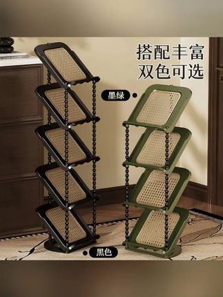 中古风鞋架多层家用门口入户小窄简易出租房用卧室鞋柜鞋子收纳#鞋架 #鞋架多层简易家用 #鞋架推荐家用门口 #家居好物 #收纳整理
