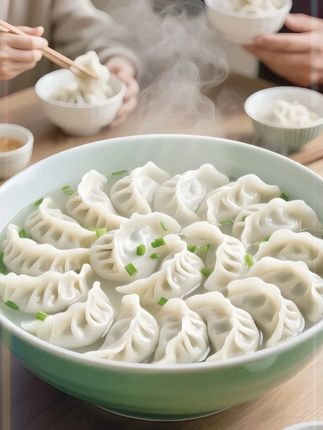 咱这手工水饺,就是家里的味道。 用的都是新鲜肉菜,剁得细细的,调馅时就放点油盐酱醋,没那些乱七八糟的添加,吃着放心。 皮是手擀的,不薄不厚,煮出来滑溜溜的,咬一口,馅儿的香味直冒。 不管是煮着吃,还是煎得金黄金黄的,都好吃。蘸点醋,再来瓣蒜,一口一个,越吃越香。 早上煮一碗当早饭,晚上下一锅当晚饭,热乎乎的,吃着舒坦。老人小孩都爱这口,就跟家里妈妈包的一个味儿。#饺子 #水饺 #手工水饺 #图文伙伴计划