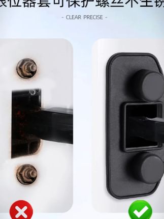 适用MINI和MINI-EV车门限位器保护盖硅胶车门防锈防护套#MINI车门保护 #车门限位器 #硅胶防护套 #汽车防护 #MINI配件